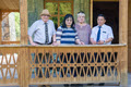 Представители  Ассамблеи народа Казахстана побывали в Этнодеревне Левобережного комплекса