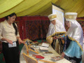 Ансамбль бабушек Уланского района на выставке